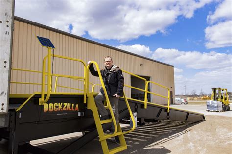 Dockzilla Loading Dock Combines Solar Power.